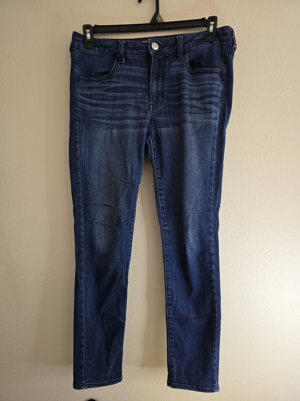 American Eagle Outfitters Dark Blue Skinny Jeans